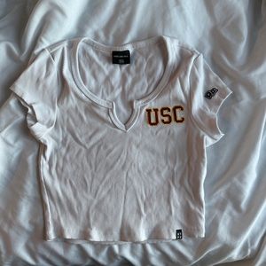 usc crop top
